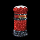 Festilight - MAILBOX - Décor 3D à poser H1,50 - LED blanc / rouge pétillant, 24V