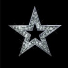 Festilight - ASTRE- Etoile 3D à poser, H3,00xL3,10xP0,35m, LED blanc pétillant