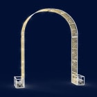 Festilight - Fairy Tale-Arche 3D H3,50mxL3,20m, LED blanc chaud pét, 230V