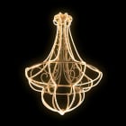 Festilight - Chandelier - Le Motif Français - Néon Blanc chaud- H185cm - Largeur 125cm
