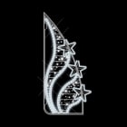 Festilight - ALFRED- Le Motif Français, motif poteau H1,5mxL0,72m