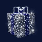 Festilight - HONORE-Le Motif Français, Décor à poser H1,35mxL0,89m, cordon milky blanc