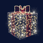 Festilight - HONORE-Le Motif Français, Décor à poser H1,35mxL0,89m, cordon milky blanc chd