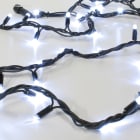 Festilight - Original-Guirlande fixe, capsØ8mm, L.10m, 100 LED blanc fixe, Câble noir