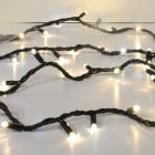 Festilight - Original - Guirlande fixe, capsØ8mm, L.10m, 100 LED blanc chaud fixe, Câble noir