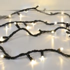 Festilight - Original - Guirlande fixe, capsØ8mm, L.10m, 100 LED blanc chaud fixe, Câble noir