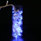 Festilight - Original - Guirlande fixe, capsØ8mm, L.10m, 100 LED bleu fixe, Câble blanc