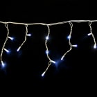 Festilight - AUTHENTIC-Rideau stalactite H.0,60xL.3,00m, caps Ø8mm, 144 LED blanc