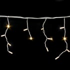 Festilight - AUTHENTIC-Rideau stalactite H.0,60xL.3,00m, caps Ø8mm, 144 LED blanc chaud