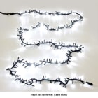 Festilight - Guirlande, Boa, L.2x5,00m,Ø9,5cm, capsØ8mm, 600 LED blanc pét