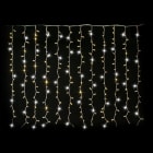 Festilight - MASTER-Rideau droit, H.1,50xL.2,00m, caps Ø8mm, 240 LED blanc chaud pét, 230V