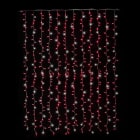 Festilight - Master-Rideau droit-H.3xL.2M-480 LED Rouge pét-caps Ø8mm-230V