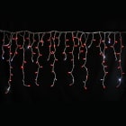 Festilight - AUTHENTIC-Rideau stalactite, H.0,80xL.4,50m, caps Ø8mm, 280 LED rouge pét
