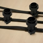 Festilight - Guirlande B22-Long.100m-Noir-100 douilles-230V-Vendue sans ampoule