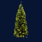 Festilight - TRADITION- Sapin artificiel vert effet naturel-H2,10M et D0,90M-LED blanc chaud