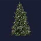 Festilight - PINE TREE-Sapin artificiel, H2,30m Ø 1,35m, 1475 brins vert, LED blanc