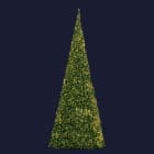 Festilight - Splendid-Sapin conique vert, H11,6m, LED blanc chaud pétillant, 230V
