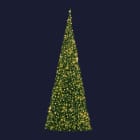 Festilight - Splendid-Sapin conique vert, H8,10m, LED blanc chaud pétillant, 230V