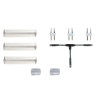 Festilight - Pack pour raccordement - T Souple, T Souple + 3 picots + 3 gaînes + 2 embouts