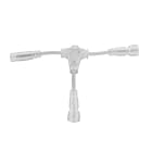Festilight - T de raccord, T Souple, Câble blanc, 230V
