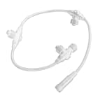 Festilight - Collecteur, 3 Sorties, Câble blanc, L.0,50m, 230V