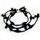 Festilight - Collecteur, 16 Sorties, Câble noir, L.2,00m, 230V