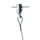 Festilight - Fixation suspensions, Attache suspension, attache + Câble, L.1,00m, Ø6mm, 35kg