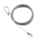 Festilight - Fixation suspensions, Kit de suspension, mousqueton + Câble L5,00m, Ø1,5mm, 14kg