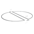 Festilight - Lustre circulaire, Ø1,30m, Aluminium