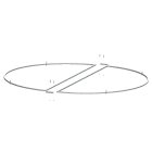 Festilight - Lustre circulaire, Ø70 cm, Aluminium