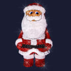 Festilight - SANTA - Père Noël H5mxL3,10M en aluminium avec sapinette- 4320LED - 230V