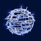 Festilight - SATURN-Sphère lumineuse Ø40cm, LED bleu pét, 230V