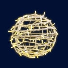 Festilight - SATURN-Sphère lumineuse Ø60cm, LED blanc chaud pét, 230V