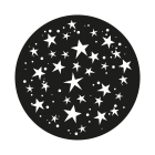 Festilight - Gobo Étoile, Ø54mm, 1 couleur