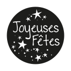 Festilight - Gobo Joyeuses Fêtes, Ø54mm, 1 couleur