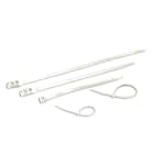 Festilight - Colliers de câblage, lot de 100, nylon blanc, L.203xl.2,5mm