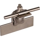 Dehn - Borne à rainure coudée 0,7-8mm Rd 6-10mm INOX