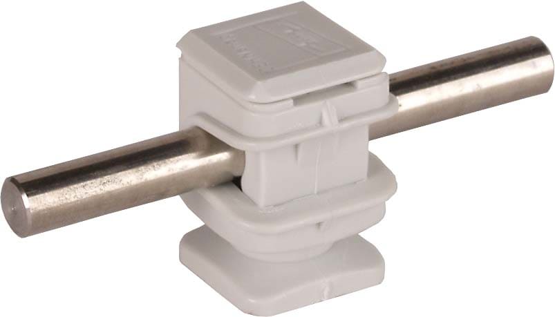 Dehn - Support pour conducteurs DEHNsnap plastique gris H 16mm Rd 8mm M8