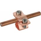 Dehn - Support pour conducteurs DEHNhold Rd 8-10/Fl 20mm M8 INOX/Cu