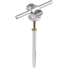Dehn - Support pour conducteurs avec bride ZG Rd 7-10mm cheville 140mm St/tZn