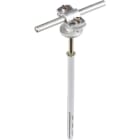 Dehn - Support pour conducteurs avec bride ZG Rd 7-10mm cheville 180mm St/tZn