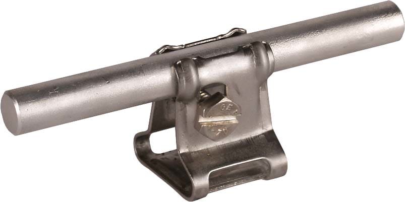 Dehn - Support de conducteurs avec griffe Rd 6-10mm D 6,5mm INOX