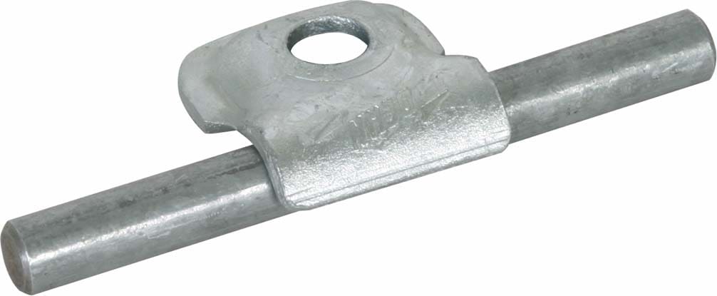 Dehn - Attache pour conducteurs Rd 6-10mm D 9mm St/tZn