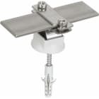 Dehn - Support pour conducteurs DEHNhold Rd 6/Fl 30mm M8 avec vis INOX