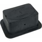 Dehn - Regard de visite UF en fonte noir sans borne de sectionnement