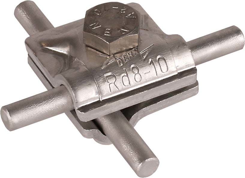 Dehn - Borne MV Rd 8-10mm avec vis hexagonale Al