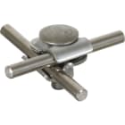 Dehn - Borne MMV Rd 6-8mm INOX