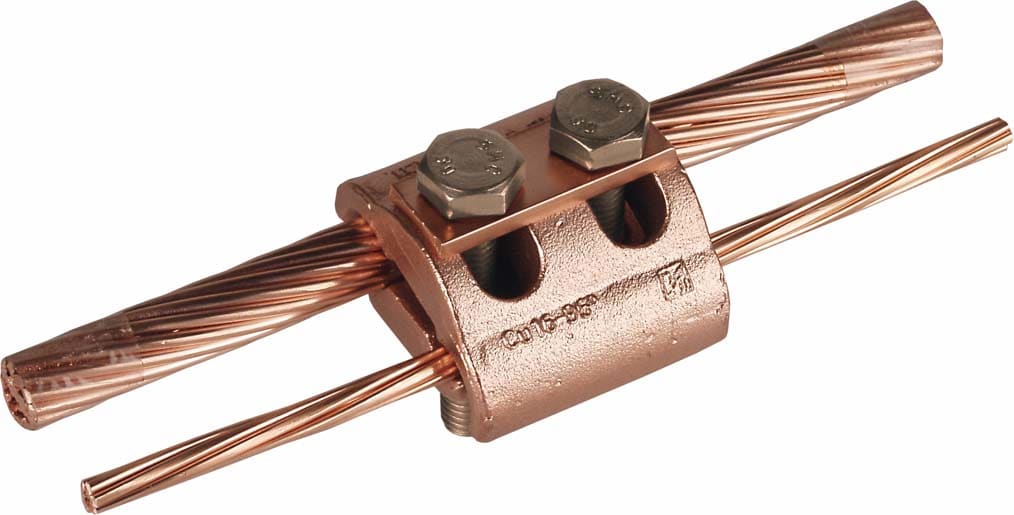Dehn - Raccord parallèle Cu pour 2 cond Rd 5-12,5mm / 16-95mm²