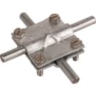 Dehn - Raccords de croisement sans plaquette intermédiaire Rd 8-10/8-10mm Rd 8-10/Fl 30