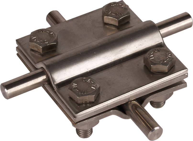 Dehn - Raccord de croisement avec plaquette intermédiaire Rd 8-10/8-10mm Rd 8-10/Fl 30m